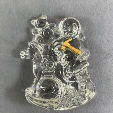 Waterford Marquise Crystal Santa’s Workshop Figural • with Gold Hammer picture