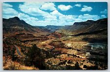 Salt River Canyon Globe Showlow Arizona Postcard US Route 60 Chrome Unposted picture