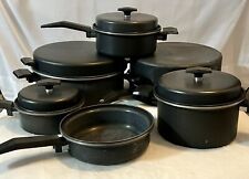 Miracle Maid West Bend Anodized 11 Piece Set MADE IN THE USA Vintage Pots picture