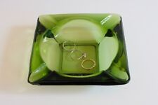 Vintage Anchor Hocking Glass Mid Century Mod Ashtray picture