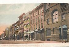 WILMINGTON DE - Market Street Looking South From Sixth Postcard - 1907 picture