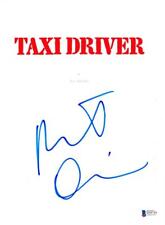 ROBERT DENIRO SIGNED TAXI DRIVER FULL SCRIPT AUTHENTIC AUTOGRAPH BECKETT COA picture
