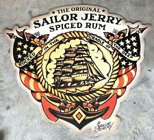 Sailor Jerry Rum Tin Sign- 25”x28 1/2” picture