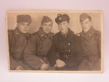Original WWII Soviet Soldiers & Socialist German Police in Weimar Uniform Photo picture