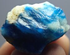 World Rare Blue Hauyne Sodalite Gemstone 61 Ct Crystal Afghanistan picture