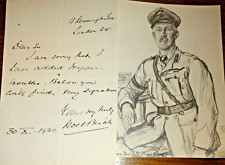 General Sir James Noel Birch (1865-1939) Signed Letter & Portrait Photograph picture