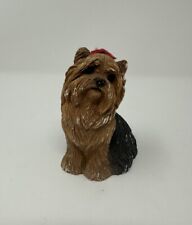 Sandicast Yorkshire Terrier M165 Yorkie Dog Figurine Brue USA Vintage picture