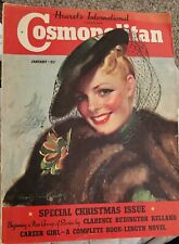 Cosmopolitan January 1939 Bradshaw Crandell Cover, Special Christmas Issue VG picture