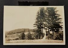 antique GENERAL BRADDOCKS GRAVE and MONUMENT east of uniontown RPPC photo picture
