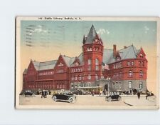 Postcard Public Library, Buffalo, New York picture