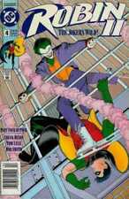 Robin II: The Joker's Wild #4 Newsstand Cover (1991) DC Comics picture