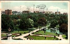 1908 Public Gardens Boston Massachusetts MA Antique Postcard  picture