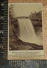 1869 CDV Minne-Ha-Ha (Laughing Water) Falls After Painting by Alfred Sederberg picture