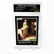 CHRIST AND THE WOMAN TAKEN IN ADULTERY 2023 GleeBeeCo Holo Card #CB1D-L /49 picture
