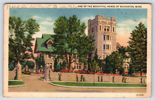 Original Vintage Antique Postcard The Mayo Foundation House Rochester Minnesota picture