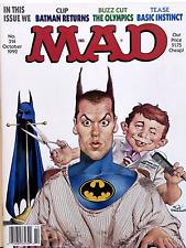 Mad Magazine #314 Clip Batman Returns - Buss Cut The Olympics High Grade picture