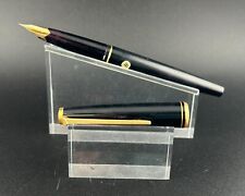 Montblanc Classic 221P Black Fountain Pen 14K Gold, Extra Fine Nib picture