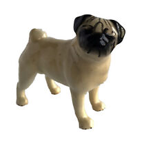 Beswick Pug Small #1998 Gloss 2 1/2” Tall Light Sandy Brown 1996-1990 Vintage picture