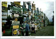 Postcard - Famous Watson Lake Sign Boards - Watson Lake, Yukon, Alaska Highway picture