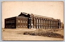 New Gymnasium Iowa State College University Ames IA 1917 Real Photo RPPC picture