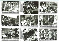  THREE STOOGES THE OUTLAWS IS COMING  SET OF ALL 9 CARDS IN UNCUT PANEL RRPARKS picture