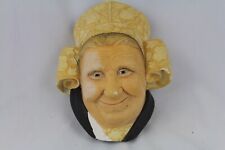 Bossons Bretonne Lady 1982 Chalkware Wall Hanging Made England picture
