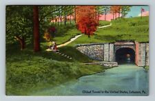 Lebanon PA-Pennsylvania, Oldest Tunnel In The United States Vintage Postcard picture