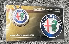 Alfa Romeo Italian Luxury Car Hat Clip Pin & Golf Ball Marker NEW SEALED picture