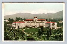 Pasadena CA-California, Huntington Hotel, Advertising, Antique Vintage Postcard picture