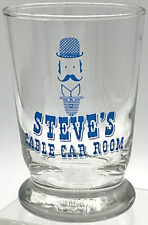 Vintage Steve’s Cable Car Room Gay 90s Restaurant Tacoma WA Cocktail Glass  picture