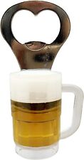 NEWGERMAN Bavarian,Souvenir,BEER Mug Glas  Bottle opener FRIDGE MAGNET. E.H.G picture