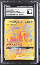 Pokémon Reshiram & Charizard GX 2021 Promos No.SM247 CGC Graded 8.5 Card picture