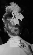 7D Photograph Back Of Head Make Up Hair Stylist Production Virginia Mayo NORMA picture
