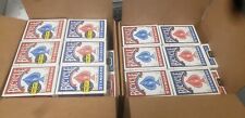 50 New Sealed Deck of Bicycle Standard Face Poker Playing Cards 25 BLUE & 25 RED picture