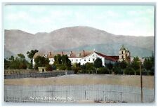 c1950's The Santa Barbara Mission Building Santa Barbara California CA Postcard picture