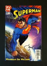 SUPERMAN #205 NM- Signed by Michael Turner & Peter Steigerwald Jim Lee DC 2004 picture