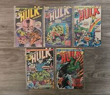 Incredible Hulk #188 189 190 191 & 192 Bronze Age Marvel Comics Lot 1975 VF  picture