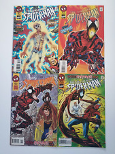 Web of Carnage Part 1-4 (1996 Marvel) Amazing Spider-Man 410 Sensational 3 picture