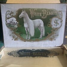 White Beauty San Telmo Mfg. Co. Cigar Box, Factory 990 - RARE - Offers Welcome picture