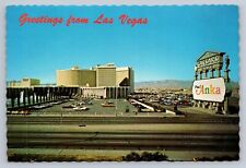 Postcard Nevada Las Vegas Greetings Caesar's Palace Paul Anka 6 x 4  E722 picture