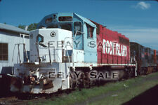 Rock Island CRIP red white and blue GP40 4710 oos 1985 - Orig. Kodachrome picture