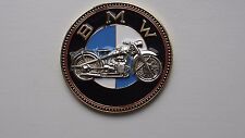 Vintage BMW motorcycle bike emblem badge - BMW motorrad old timer Plakette picture