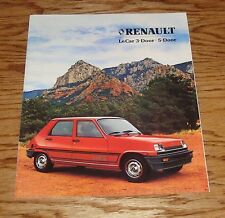 Original 1982 Renault Le Car Foldout Sales Brochure 82 picture