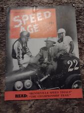 Speed Age Magazine December 1949 Vintage picture