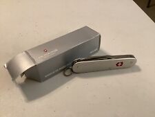 Victorinox Cadet Silver Alox Swiss Army Knife New In Box 53042 picture