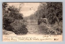 New York NY-New York, Bronx Park, Bronx River Falls c1906 Vintage Postcard picture