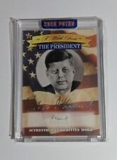 2020 AUTHENTIC POTUS A WORD FROM THE PRESIDENT JOHN F. KENNEDY HANDWRITTEN WORD picture