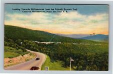 Troy NY, Looking Towards Williamstown From Summit, New York Vintage Postcard picture