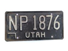 1968 Utah License Plate NP 1876 picture