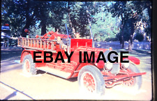 Kodak Kodachrome Slide Sioux Falls SD Fire Department Truck Circa 1961 picture